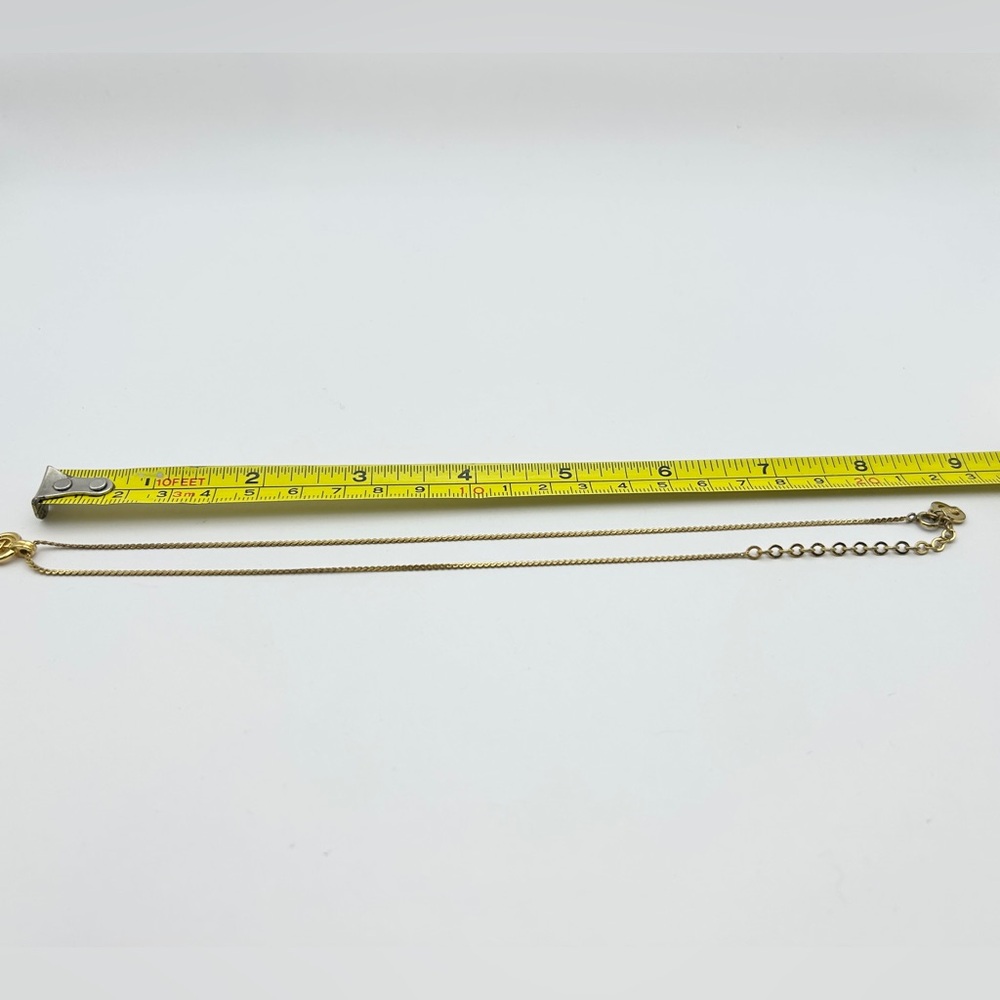 Dior Gold Plated Necklace with "CD" Pendant - Picture 5 of 5